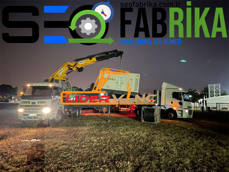 Bursa Vinç - Sepetli Vinç Kiralama